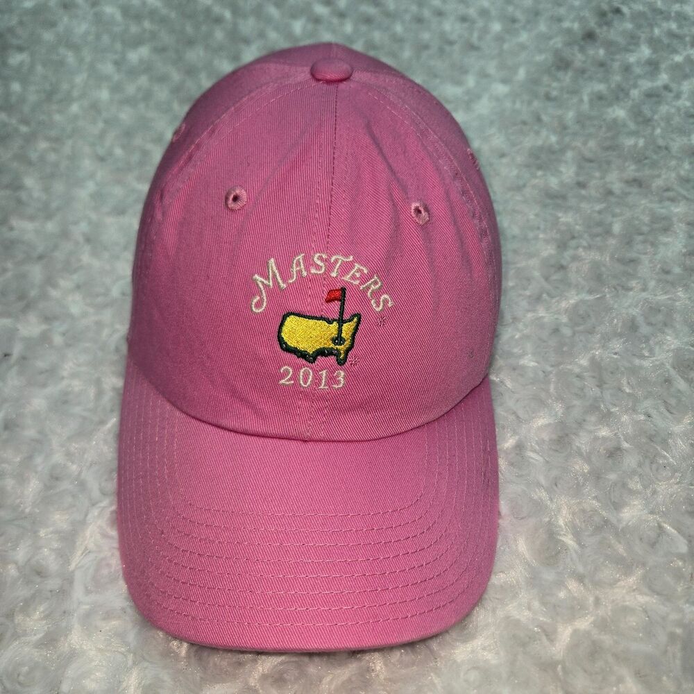 American Needle Masters 2013 Golf Hat Tournament OS Pink